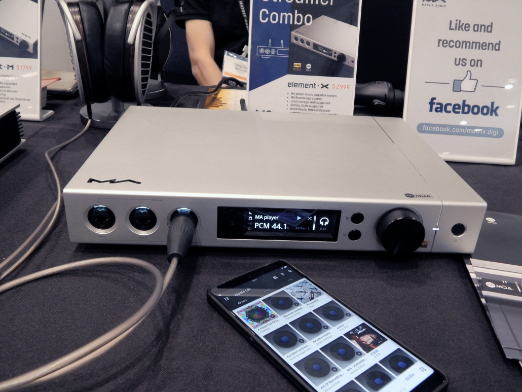 Matrix Audio element-X Music Streamer CanJam SoCal 2019