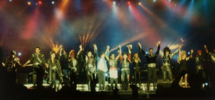 Band show end Bad tour