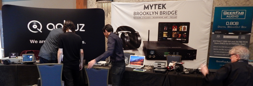 GeerFab Audio, Mytek, Qobuz at RMAF 2019 (Rocky Mountain Audio Fest)