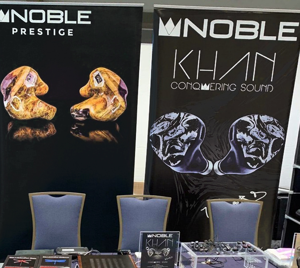 Noble Audio at RMAF 2019 (Rocky Mountain Audio Fest)