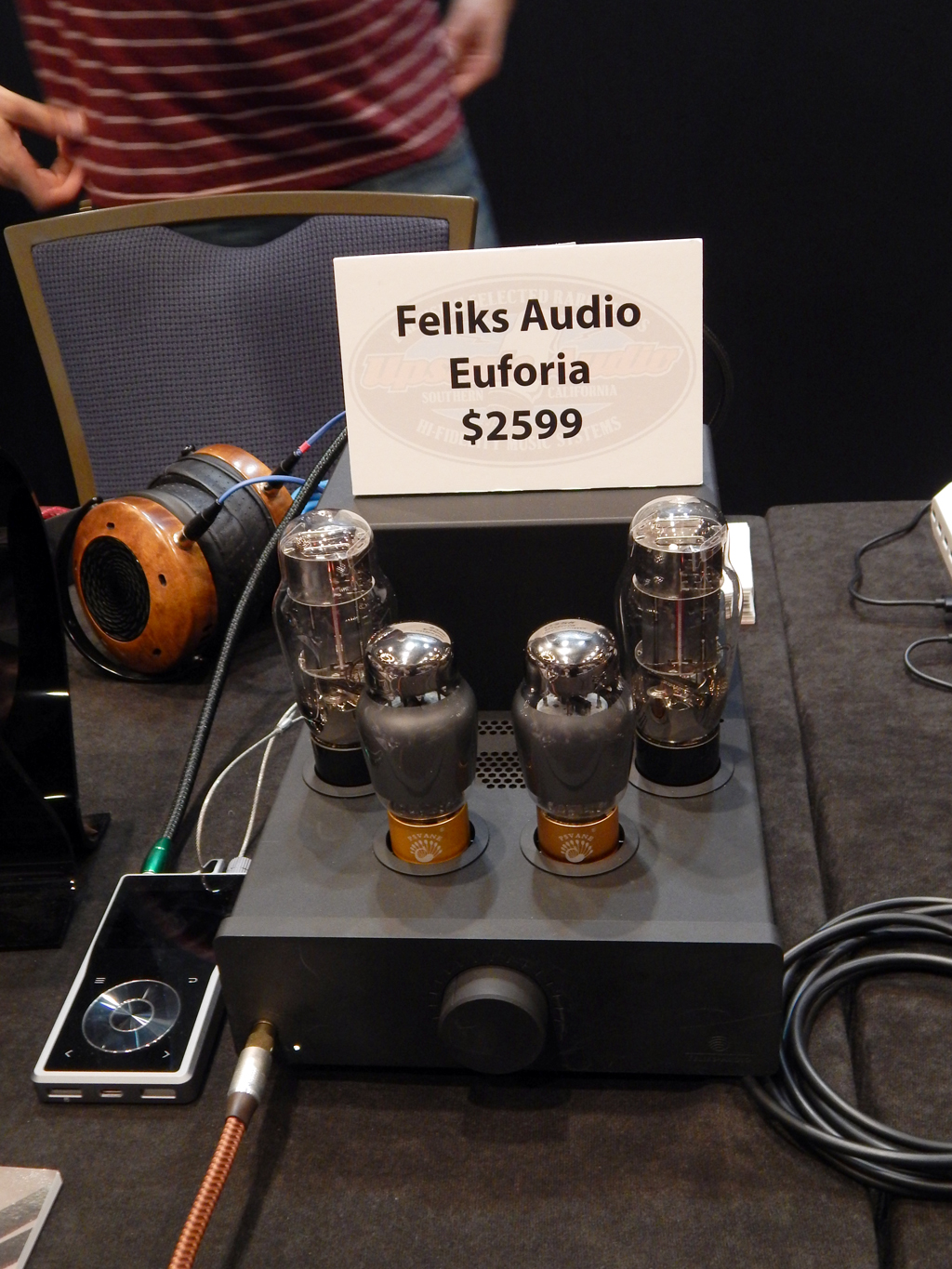 ZMF VÉRITÉ Headphones, Questyle QP2R DAP, Feliks Audio Euforia Headphone Amplifier