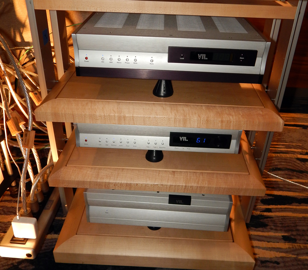 VTL TP-6.5 Series II Signature Phonostage, VTL TL-75 Series III Reference Linestage Preamplifier