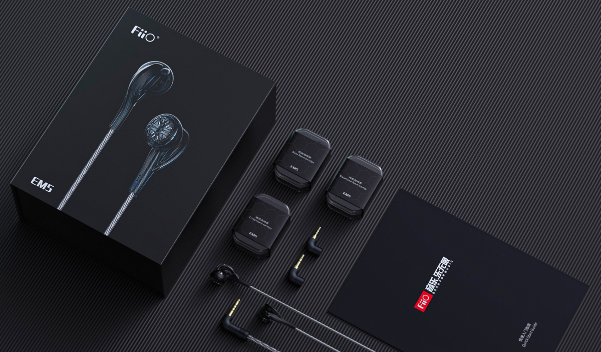 FiiO EM5 Beryllium-coated Dynamic Driver Earbuds