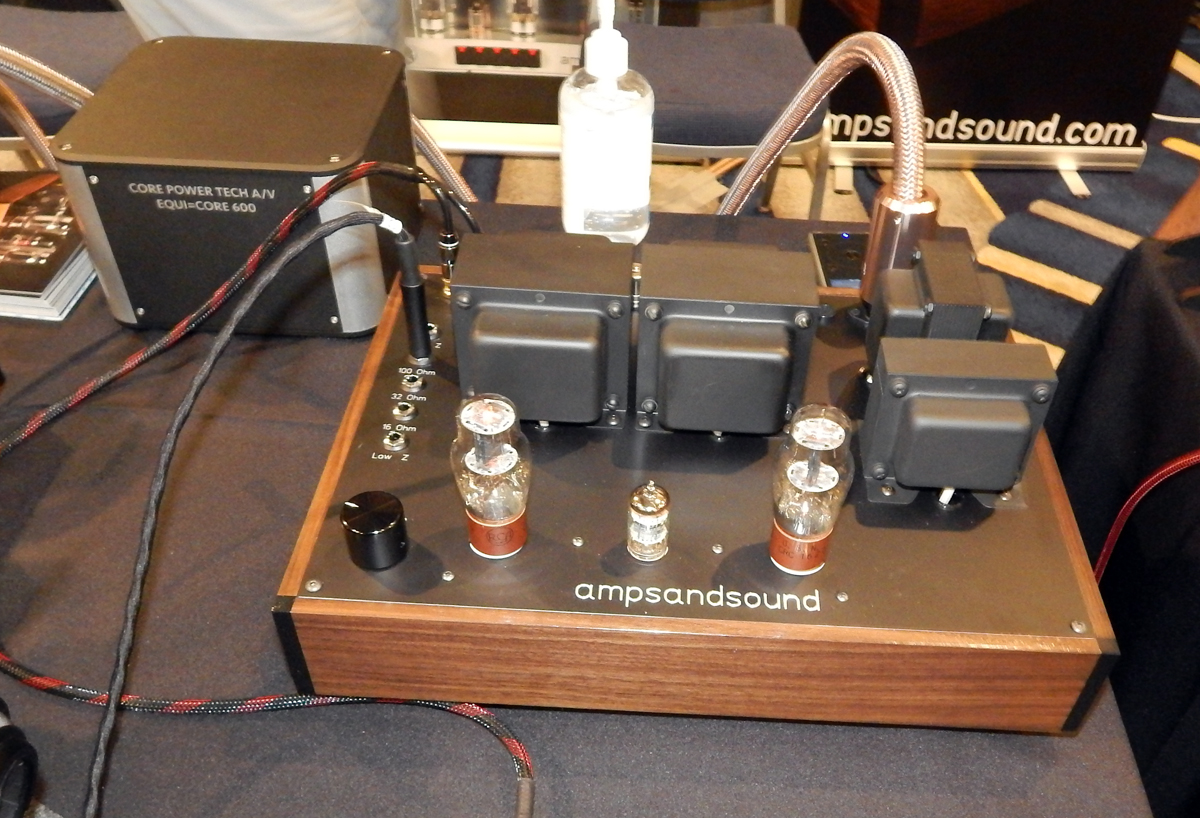 ampsandsound Bigger Ben Gen 2 Tube Headphone Amplifier, Core Power Technologies Equi=Core 600 CanJam SoCal 2021