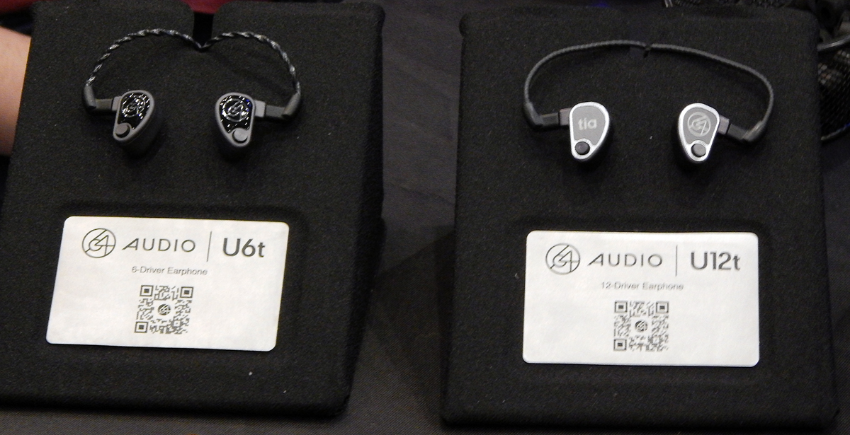 64 Audio U6t UIEM, 64 Audio U12t UIEM CanJam SoCal 2021