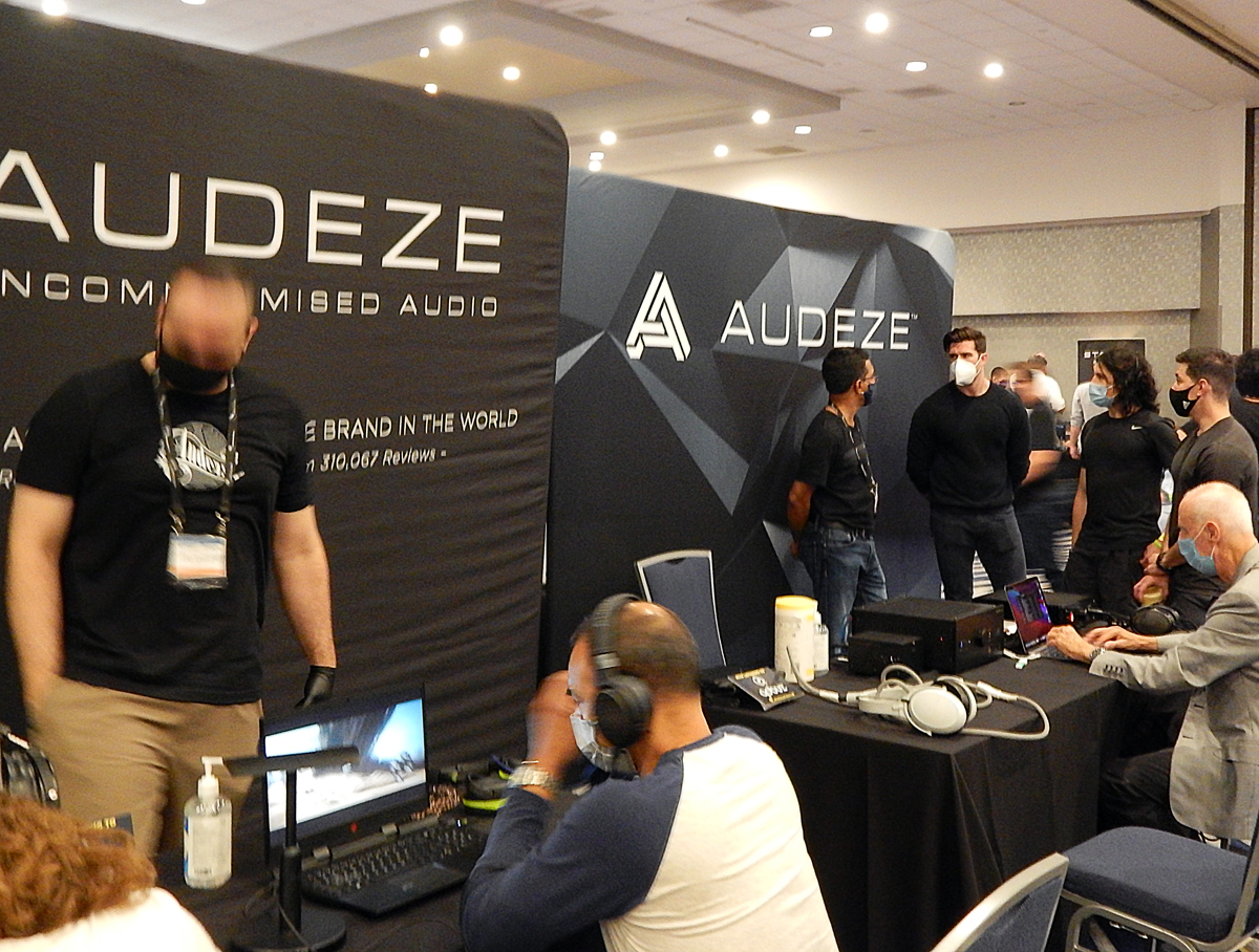 The Audeze Booth CanJam SoCal 2021