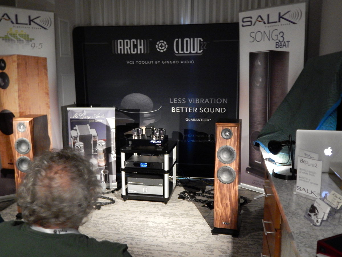 Gingko Audio, Salk Sound, Mc Gary Audio AXPONA 2022