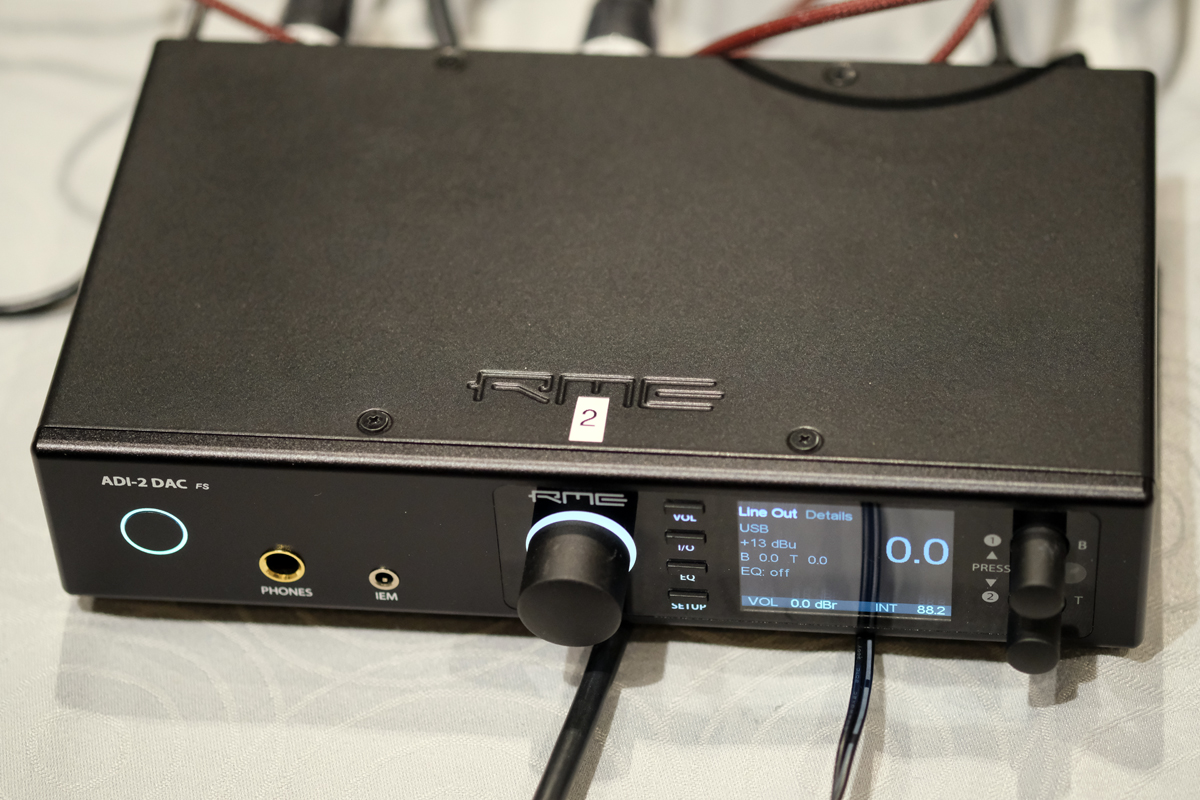 RME Audio ADI-2 DAC FS Ultra-fidelity PCM/DSD 768 kHz DA Converter/Headphone Amplifier