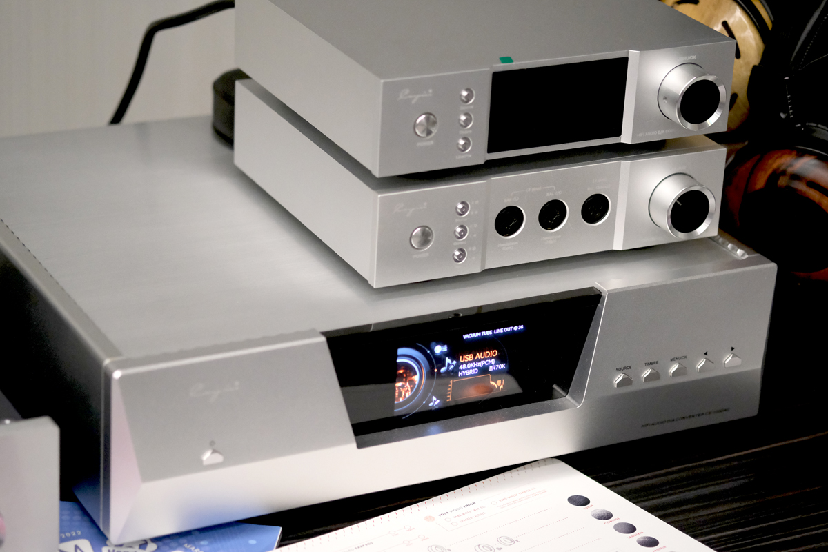 Cayin iDAC-6 MK2 DAC, Cayin iHA-6 Headphone Amplifier, Cayin CS100 DAC