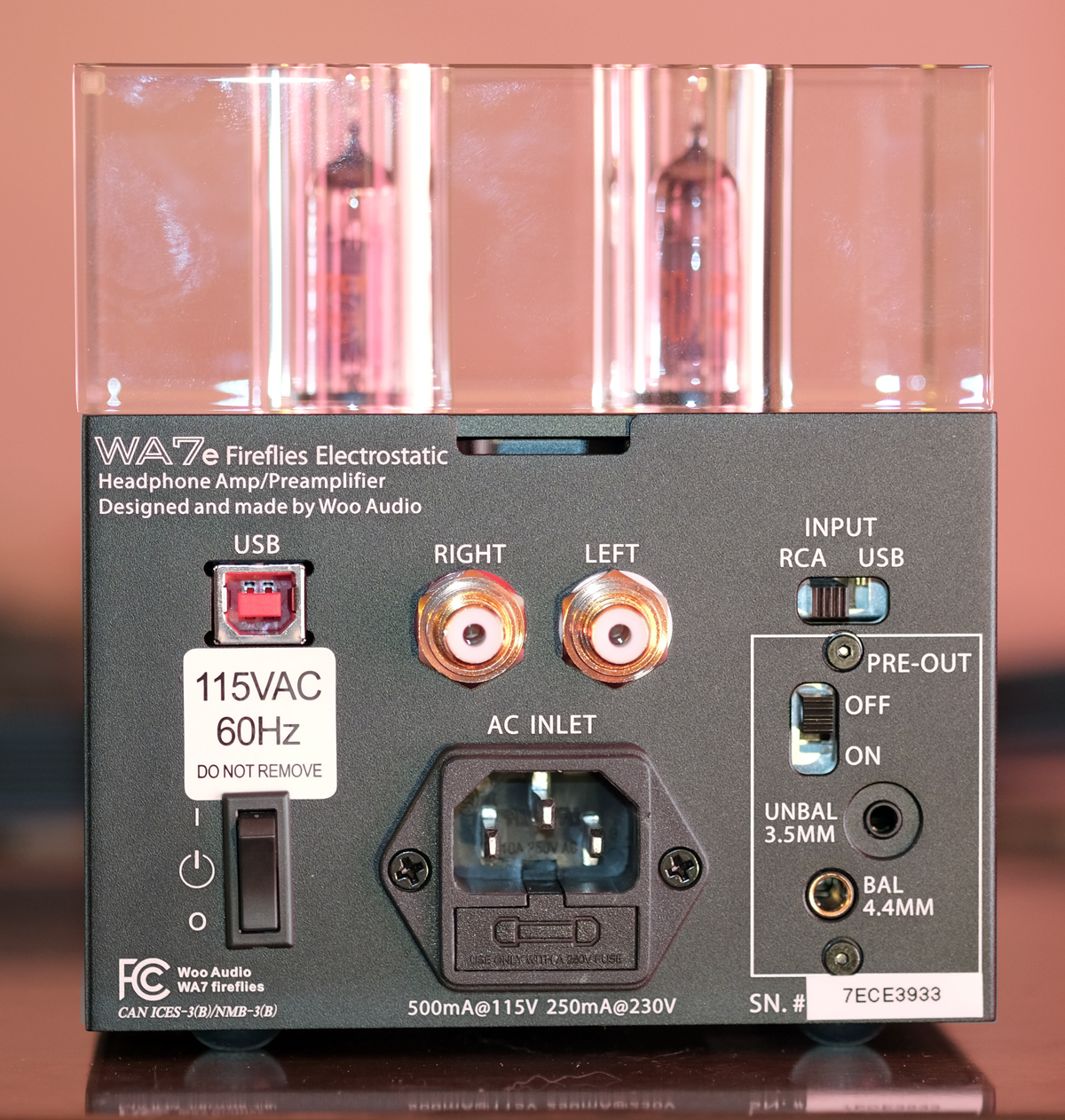 Woo Audio WA7e back