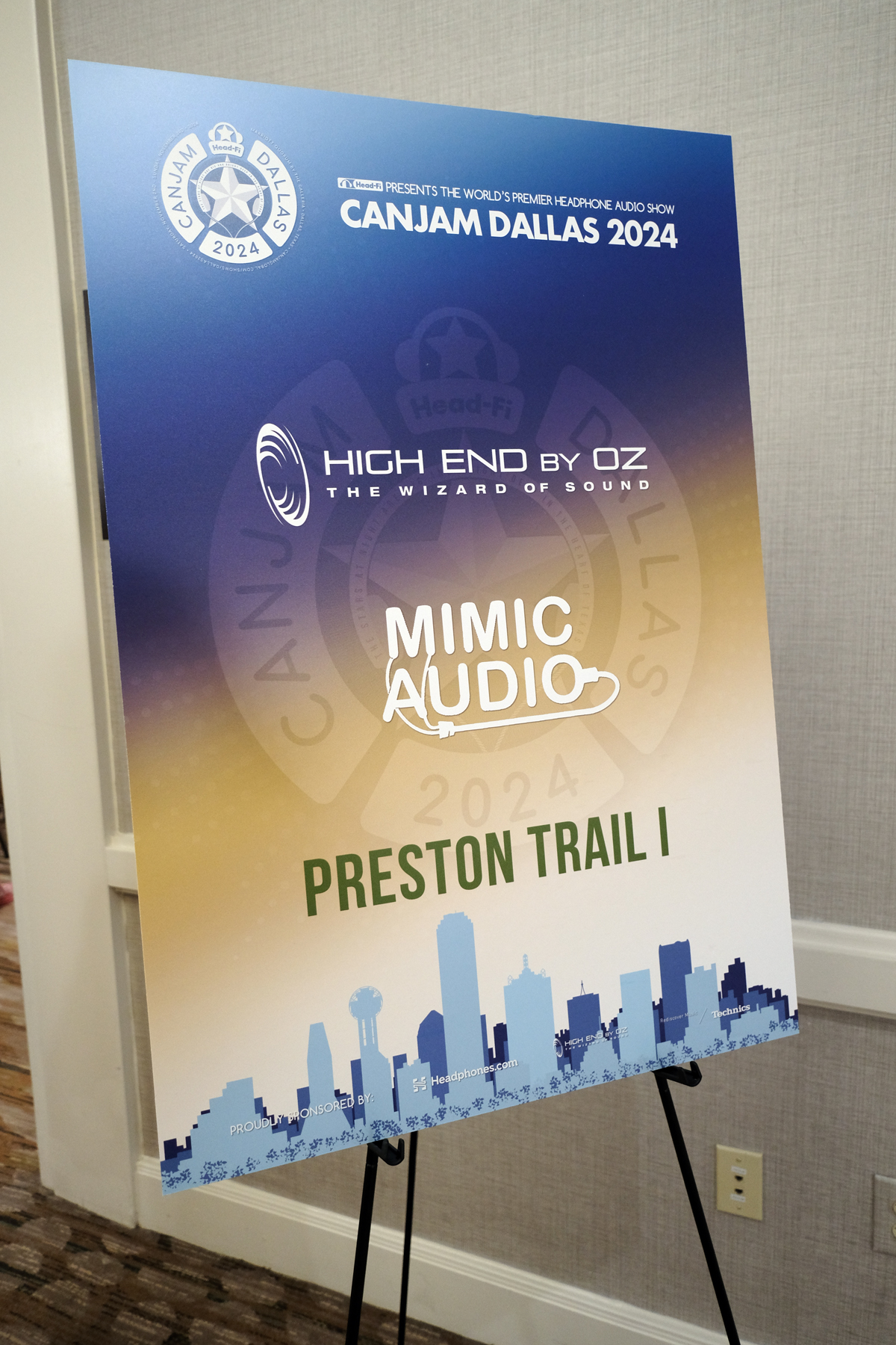 CanJam Dallas 2024 - HIGH END by OZ/MIMIC AUDIO