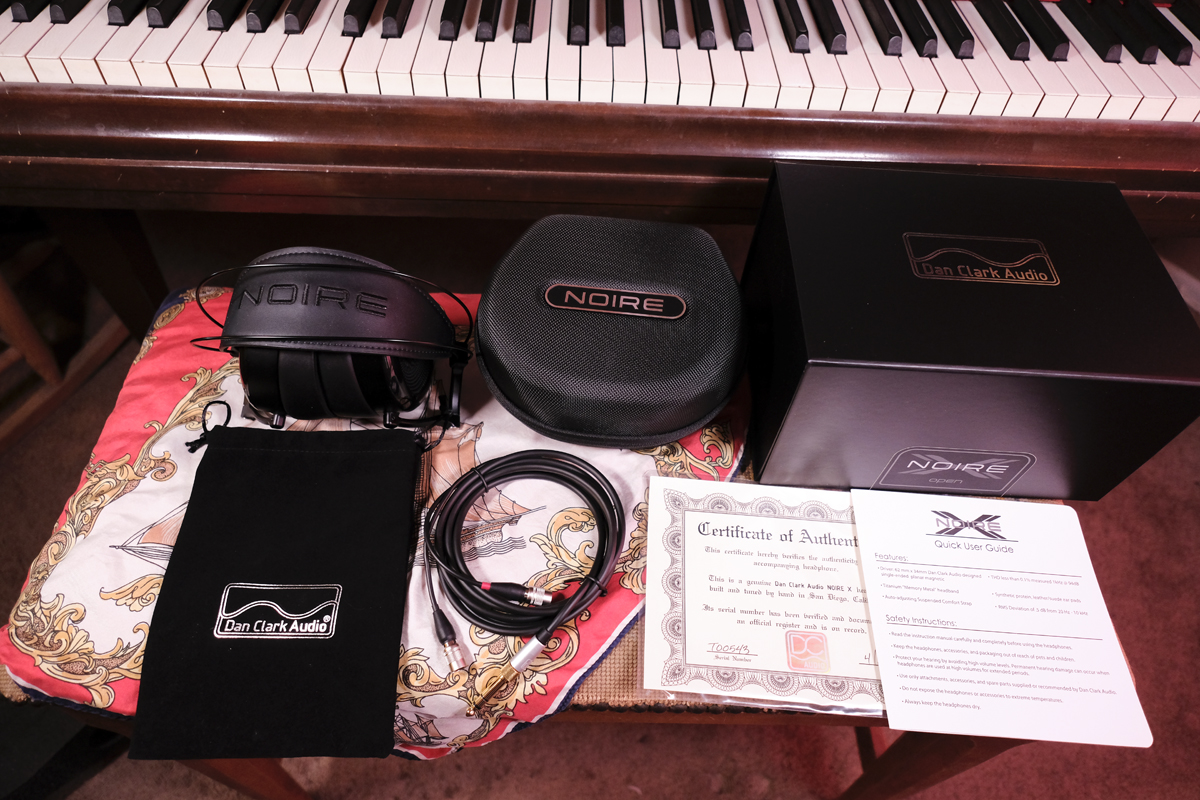 Dan Clark Audio NOIRE XO Open Back Planar Magnetic Headphone