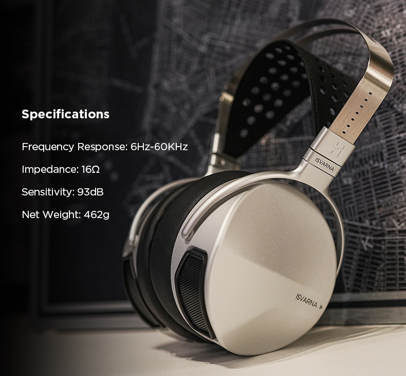 HIFIMAN ISVARNA Hybrid Headphone specs