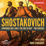 “Shostakovich: Symphonies Nos. 1 & 3 "The First of May" & Scherzos, Opp. 1 & 7”