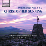 Gunning: Symphonies No. 8 & No. 9