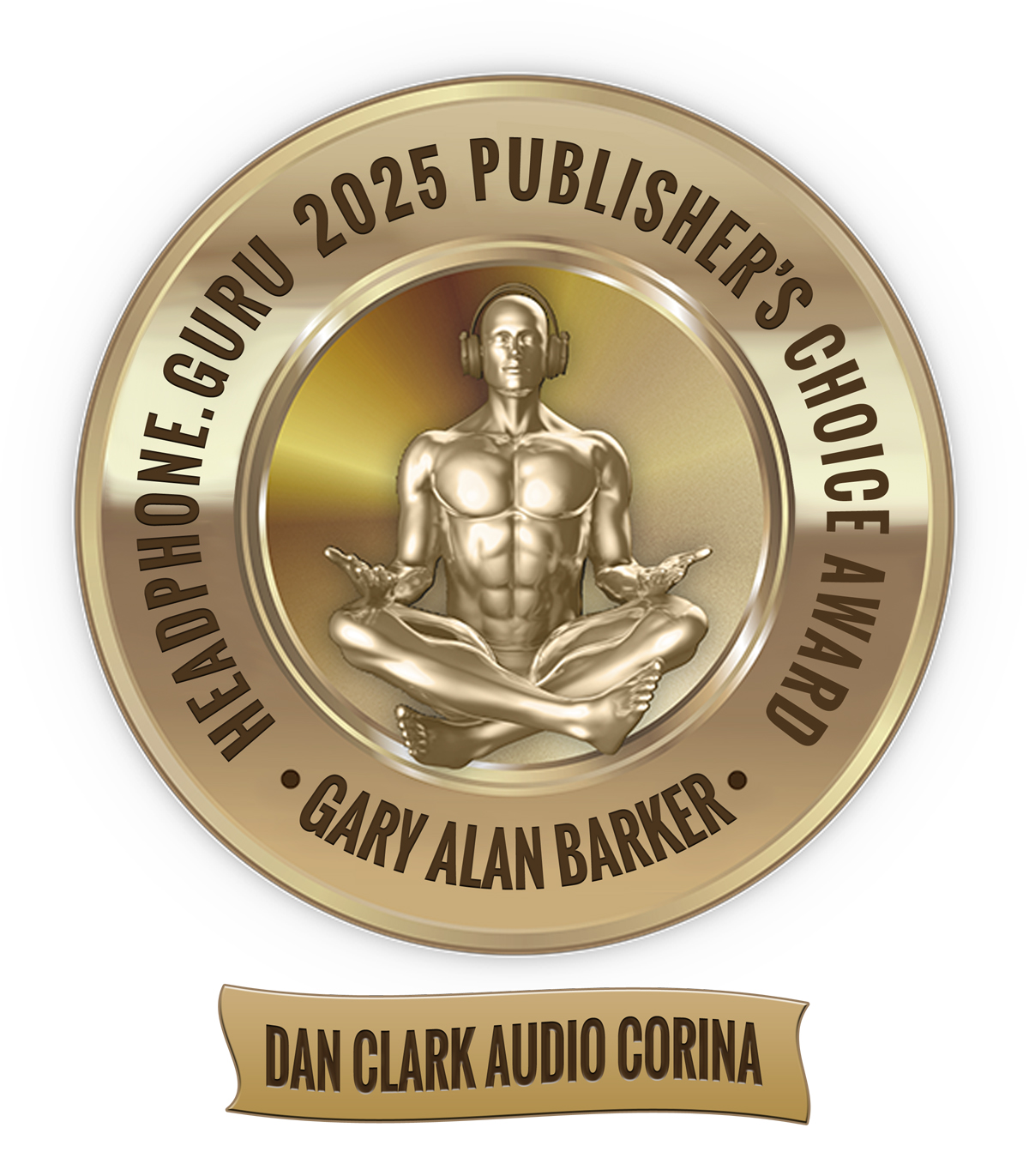 2025 Publisher's Choice Award Dan Clark Audio CORINA